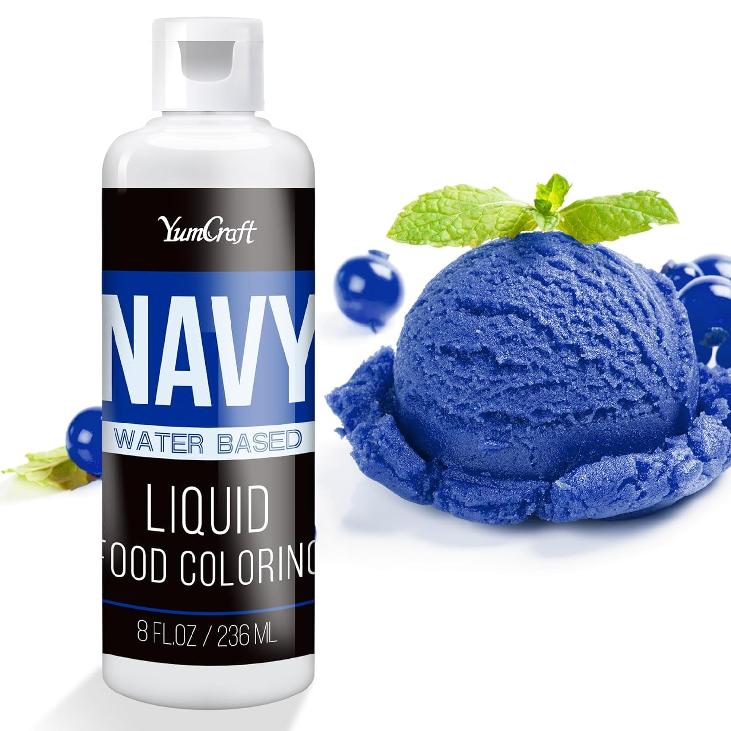 Colorante alimentario - Colorante alimentario líquido altamente concentrado para pasteles, repostería, huevos de Pascua, bebidas - Colorante alimentario sin azúcar para fondant, glaseado, baba y decoración de pasteles (Red Velvet, 236ml)