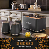 Torre T826175GRY Panera Renaissance, capacidad 16 l, tapa simple, gris Cajas para guardar alimentos Naty Shop