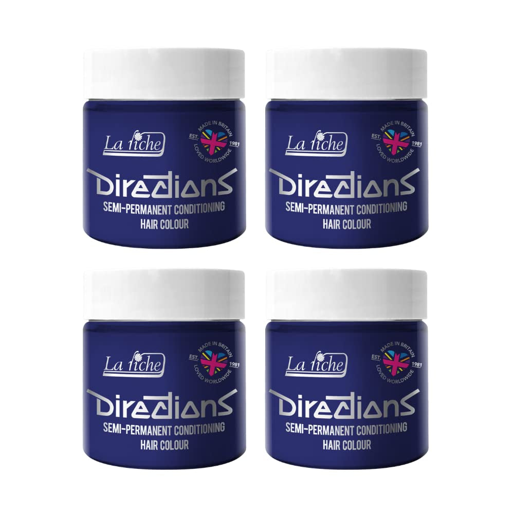 Modo de empleo coloración semipermanente 100 ml caja 4 pack (Pillarbox Red) Tinte para el cabello Naty Shop Ultra violeta 100 Ml (pack de 4)
