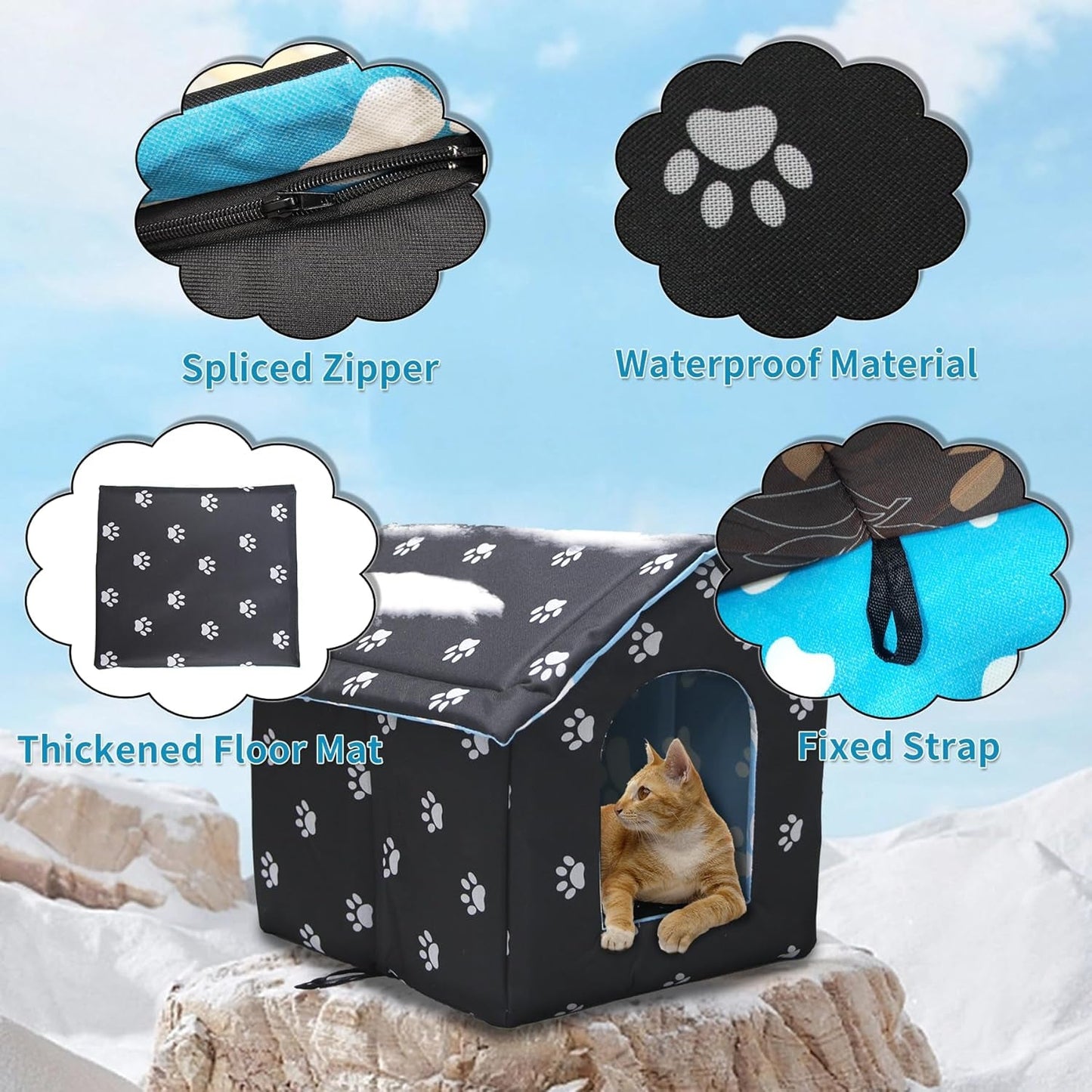 Mantas y Muebles, Mascotas, Casas y Cuevas, Gatos, Camas para gatos, Gatos - camas, colchones