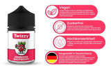 Twizzy, intenso sabor a frambuesa, 60 mililitros Arome Naty Shop