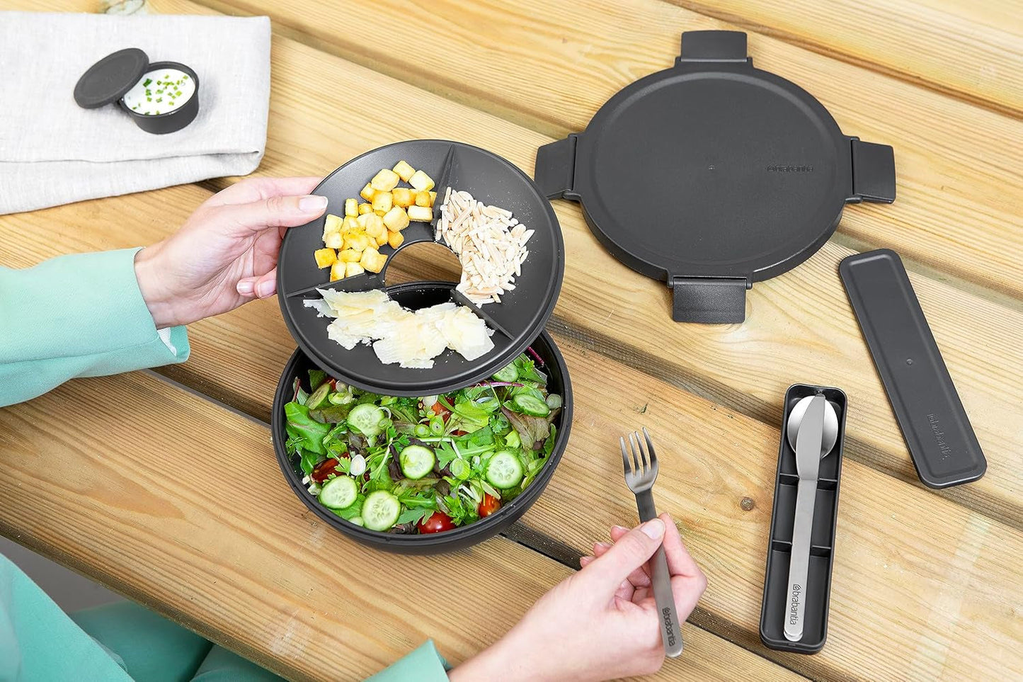 Brabantia - Set de 3 Cubiertos Make & Take Kitchen Naty Shop