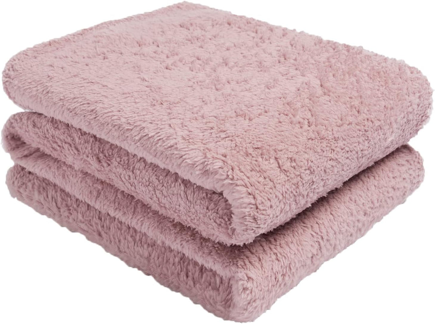 Brentford's Teddy - Manta polar para cama grande, felpa, muy suave, cálida, para sofá, cama, color negro - 150 x 200 cm Camas y mantas Besuche den Brentfords-Store Erythem Pink 200 x 240 cm