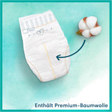 Pañales Pampers para bebé, tamaño 2 (4-8 kg), Harmony, caja de media luna, protección suave para la piel e ingredientes herbales, 240 unidades
