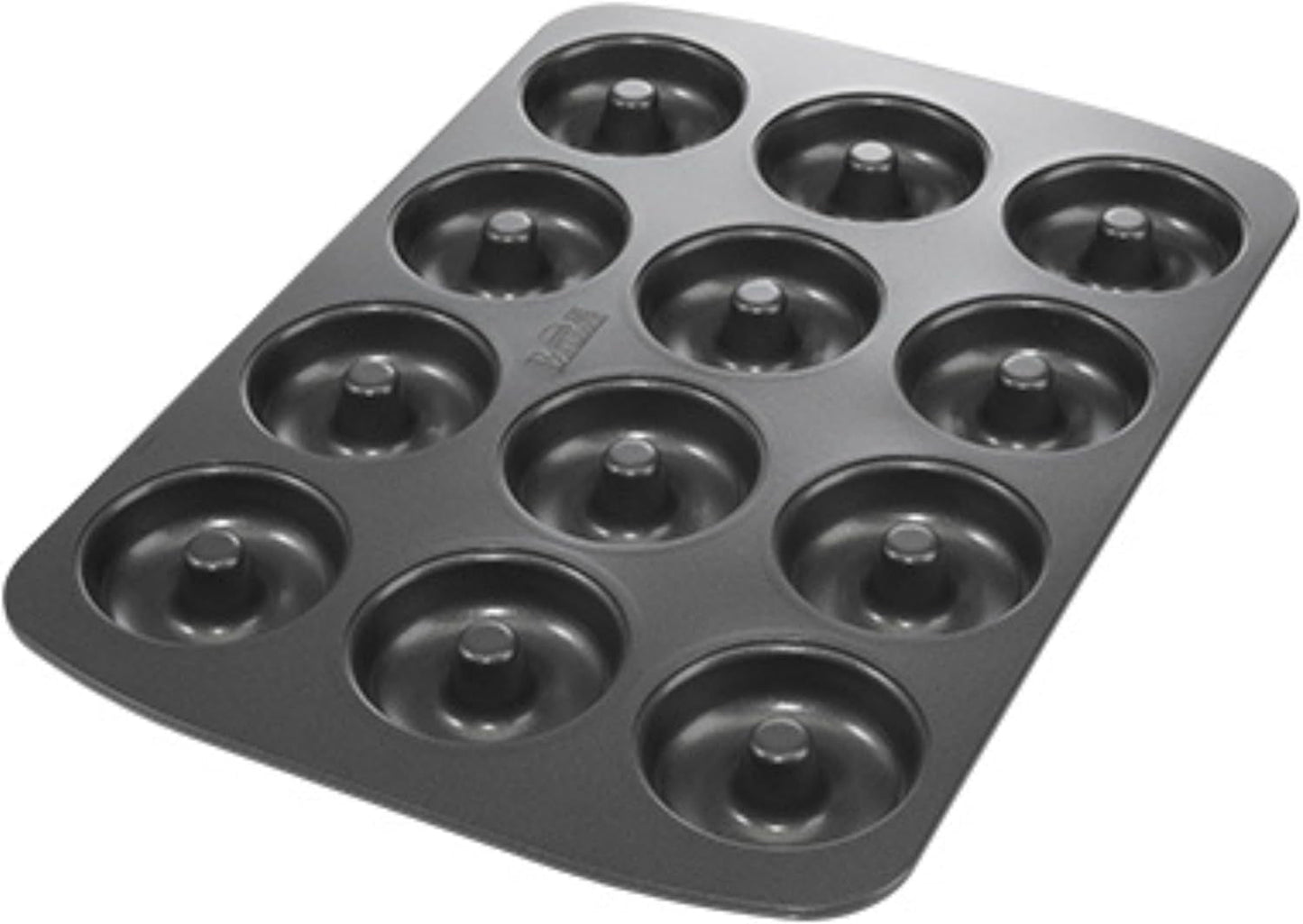 Birkmann, Easy Baking, Donutblech, Backform Für 6 Donuts, Mit Hochwertiger Antihaftbeschichtung, Ø 9 cm, Mit Rezept, 881631 Moldes y bandejas para hornear Naty Shop 12Er Donut-Blech