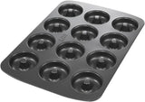 Birkmann, Easy Baking, Donutblech, Backform Für 6 Donuts, Mit Hochwertiger Antihaftbeschichtung, Ø 9 cm, Mit Rezept, 881631 Moldes y bandejas para hornear Naty Shop 12Er Donut-Blech