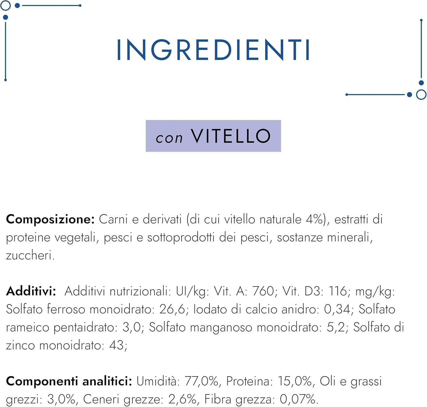 Comida húmeda Diamant para gatos adultos, filetes de ternera, 24 latas de 85 g cada una