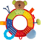 SIGIKID 40490 Anillo activo Baby Activity PlayQ Juguete para niñas y niños recomendado a partir de 3 meses Multicolor Juguetes para bebés Naty Shop Multicolor/oso
