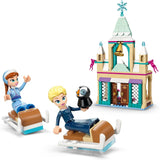 LEGO Ç€ Castillo Arendelle de Frozen de Disney, juguete de princesa con minimuñecas ELSA, Anna y Olaf y una figura de pingüino, juego de fantasía, regalo para niñas de 5 años 43265 Juegos de construcción Besuche den LEGO-Store