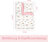 Ropa de cama para niños, Rainbow, microfibra Ropa de cama - infantil Naty Shop