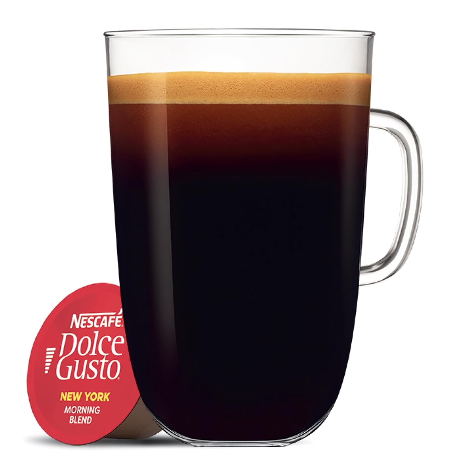 NESCAFÉ DOLCE GUSTO American Café Inspiration New York Morning Blend Kaffeekapseln Paquete de 3 (3 x 18 cápsulas)