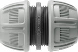 Reparador Gardena de 13 mm (1/2 pulgada) y 15 mm (5/8 pulgada): reparación rápida y sencilla de mangueras sin herramientas, Power Grip, alta fuerza de sujeción, en caja (18232-20)