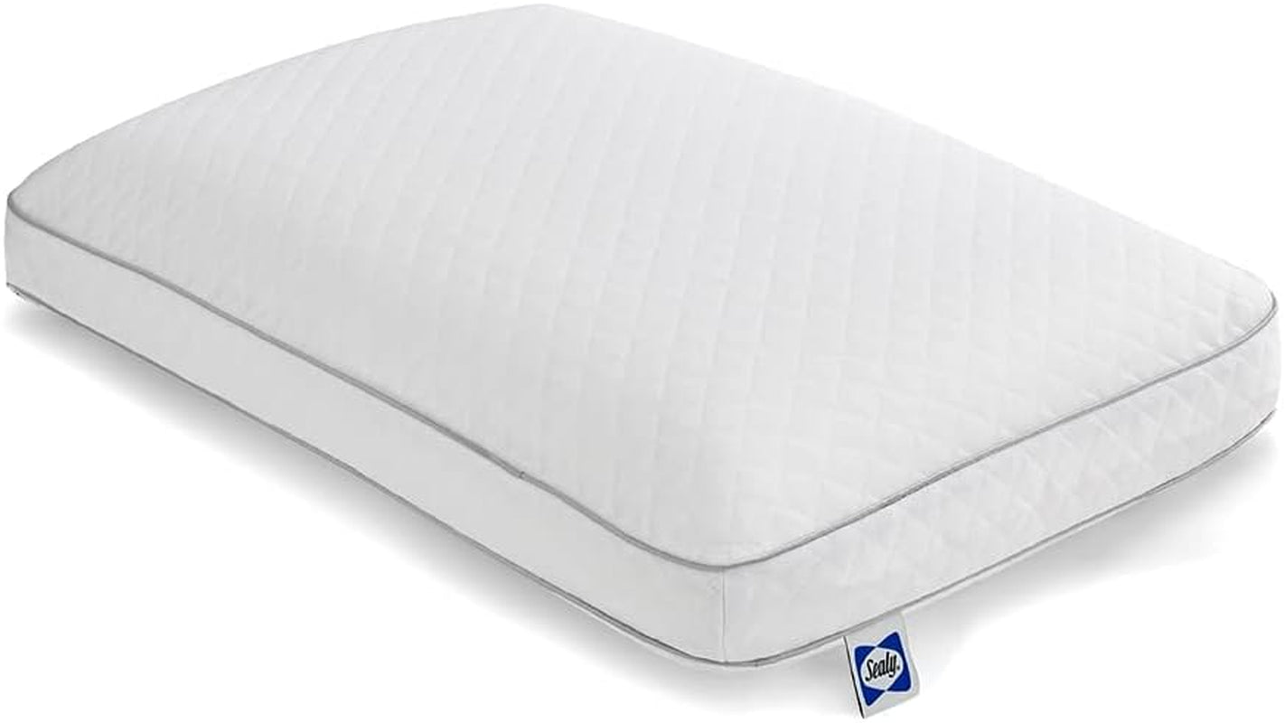 Almohada Viscoelástica Sealy Essentials Estándar Blanco 2 Piezas Naty Shop Almohadas Estándar