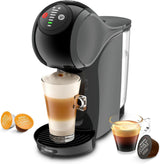NESCAFÉ DOLCE GUSTO DeLonghi Dolce Gusto Genio S EDG226.A, Cafetera espresso de cápsulas que incluye 3 cápsulas, diseño compacto, bandeja de goteo ajustable, 0,8 l, depósito de agua extraíble, 1470 W, Antracita