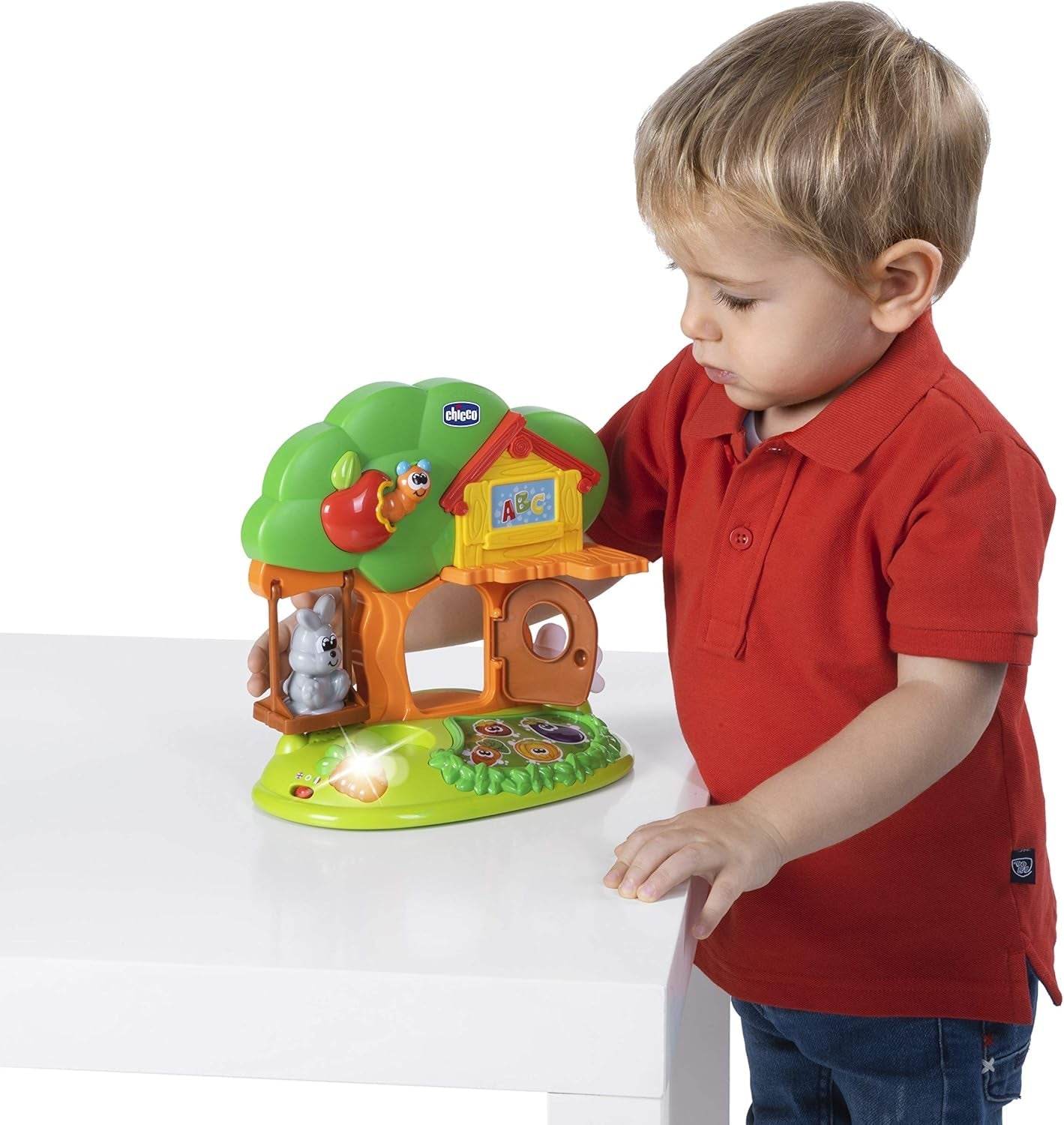 Chicco - Casa Conejito, Juguete Electrónico, Playset, Edad 1-4 años Juguetes Bebé Naty Shop