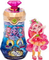 Muñeca Pixlings Faye Deer: La mágica revelación de la hermosa y detallada muñeca Pixlings de 16,5 cm en una botella de poción mágica.