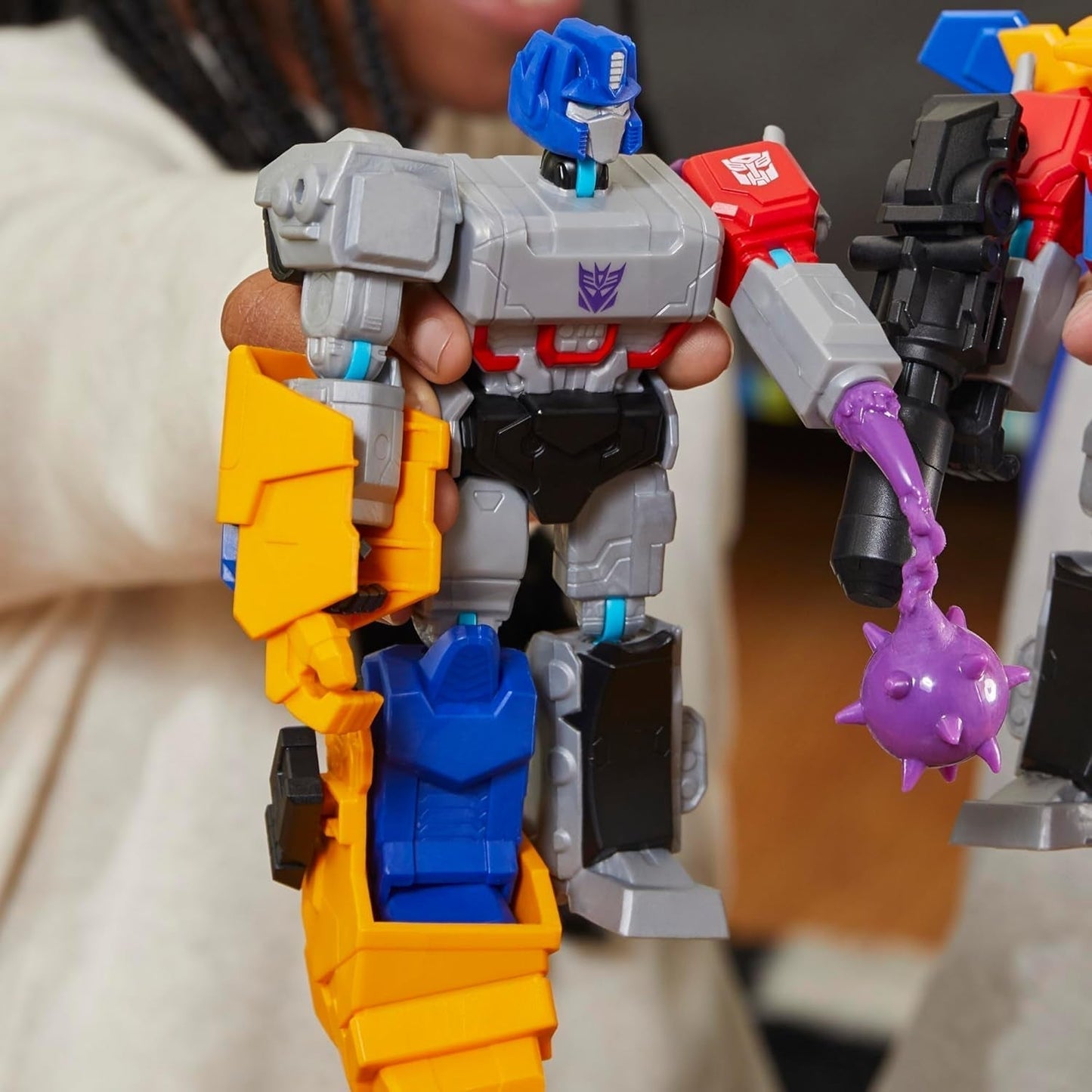Transformers Mixmashers Optimus Prime Figuras de acción y accesorios de lujo personalizables Figuras de acción Naty Shop