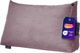 Almohada de lectura Traumnacht Cosy Back Cushion, 70 x 40 cm gris oscuro, funda desenfundable y lavable de 100% poliéster, práctico bolsillo lateral, certificado Öko-Tex, fabricado según los estándares de calidad alemanes