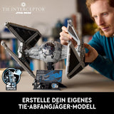 LEGO Star Wars Tie Interceptor Ultimate Collector Series Set de construcción creativo para adultos Modelo de ladrillo Starfighter Fan Gift Coleccionable Ucs Set 75382 Juegos de construcción Besuche den LEGO-Store