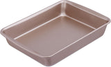Molde para horno Relaxdays, antiadherente, 4 litros, acero al carbono, marrón Moldes y bandejas para horno Naty Shop