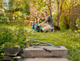 Manguera Gardena EcoLine de 1/2 pulgada, 20 m sin componentes del sistema: Manguera de jardín sostenible hecha de plástico reciclado, libre de ftalatos y contaminantes, función de agarre fuerte, resistente a las heladas y a los rayos UV (18930-20)