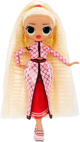 Jajaja ¡Sorpresa! Muñeca de moda OMG - Artículo de regalo - Con muchas sorpresas, incluyendo moda intercambiable y accesorios fabulosos - Ideal para niños de 4 años en adelante, rosa
