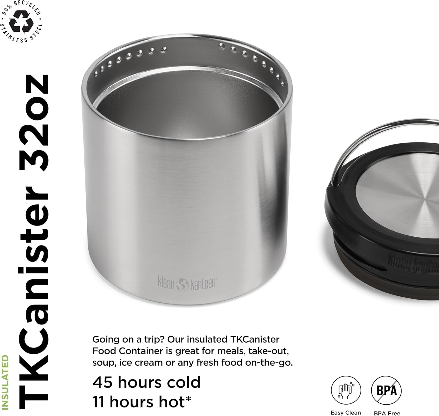 TKCanister 907 ml Cajas para conservar alimentos Naty Shop