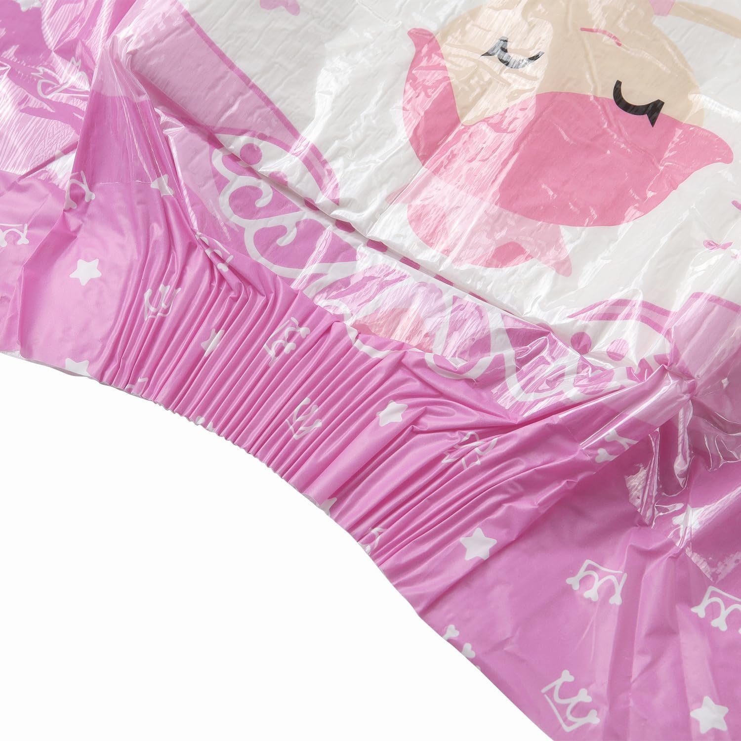 CutiePlusU Pañales para Adultos, 10 Piezas, Braguitas Desechables para Incontinencia con Sábana para Mujeres y Hombres, Máxima Absorbencia Durante la Noche - Little Princess (Tamaño Grande 94-119cm)