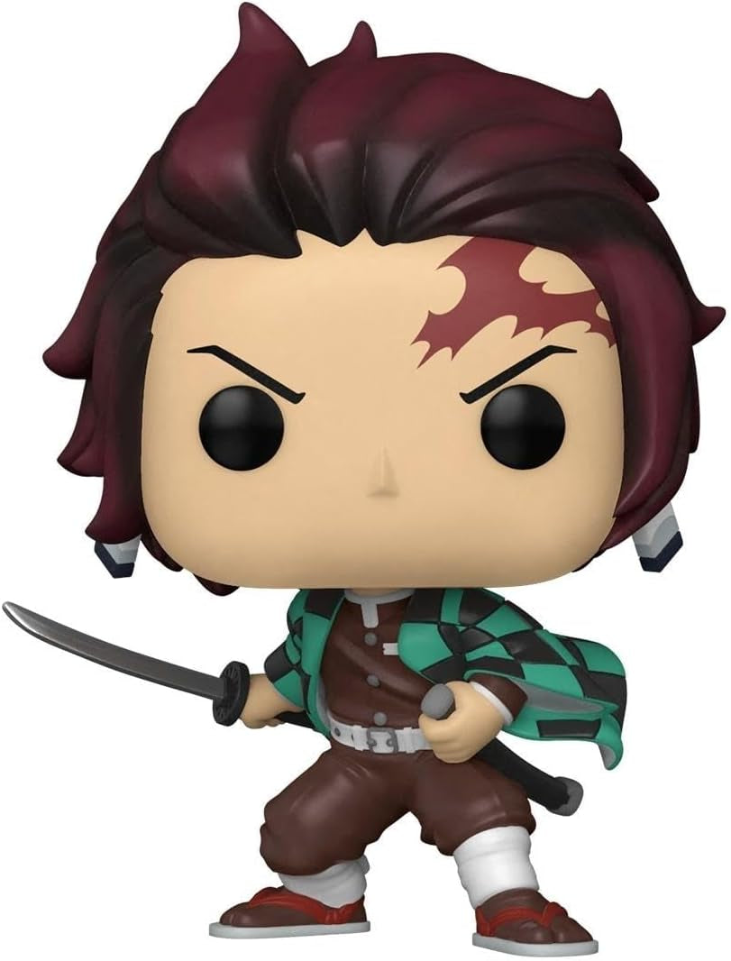 ¡Funko Pop! Animación: Demon Slayer - Tanjiro Kamado - Figura coleccionable de vinilo - Idea de regalo - Mercancía oficial - Juguetes para niños y adultos - Fans del anime - Figuras de acción Coleccionistas Modelo Figura Naty Shop