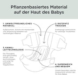 Pañales Kit & Kin Premium, tamaño 4 (9-14 kg), 128 unidades, a base de plantas e hipoalergénicos, protección confiable contra fugas, veganos y libres de crueldad