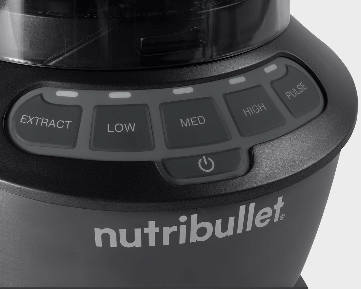 Nutribullet Batidora de tamaño completo, batidora eléctrica, batidora multifunción Stabmixer, batidora profesional, potencia de 1000 vatios, vaso de 1,6 l, gris, NBF450DG Cocina Naty Shop