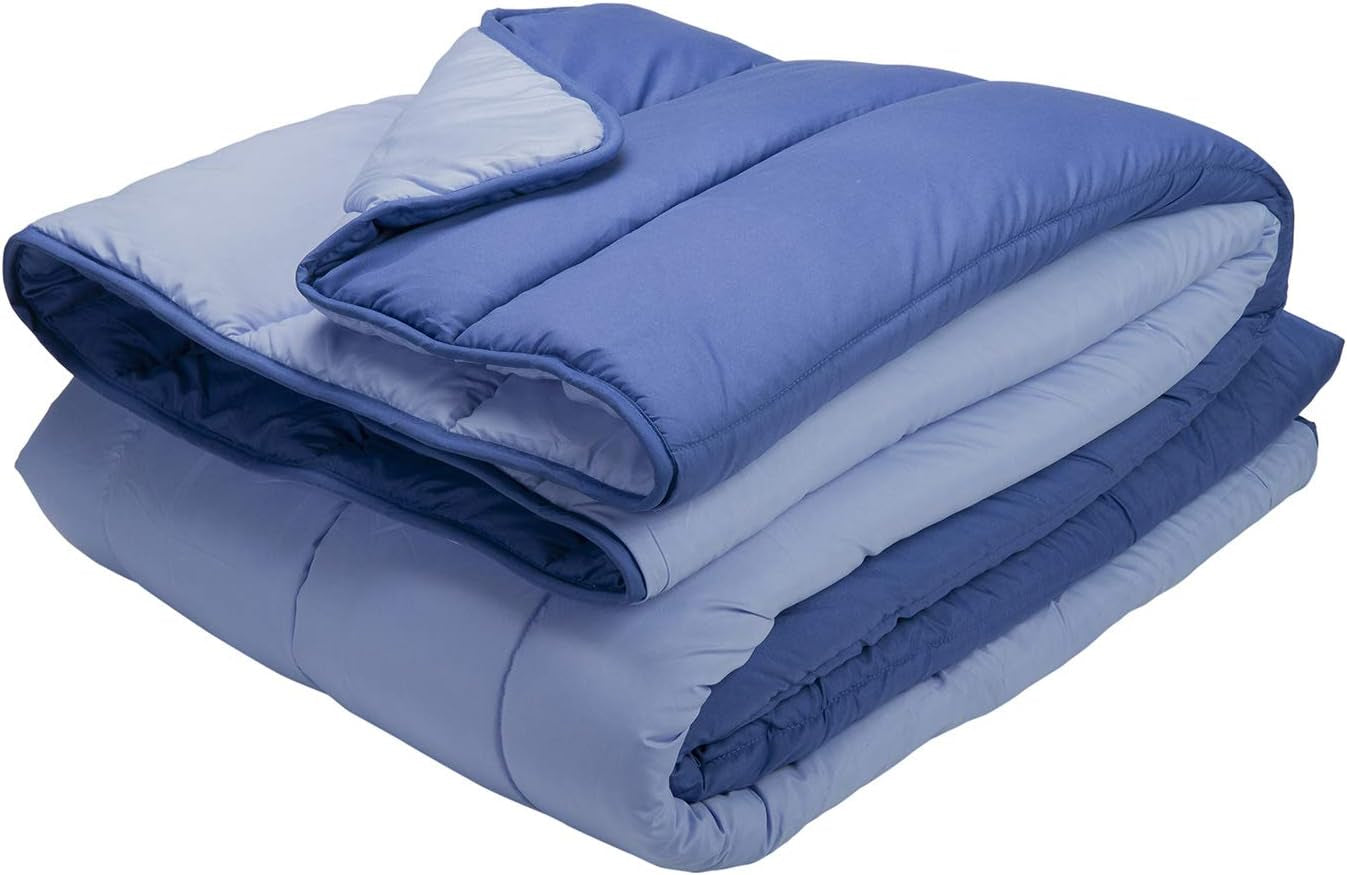 Pikolin Home - Edredón Reversible 300 G - Relleno Nórdico Bicolor - Para Cama 100/105 - Cómodo, Cálido, Transpirable, Verde, 180 X 220 cm Edredones y edredones Naty Shop Default title