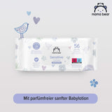 Naty Shop Mama Bear Toallitas para bebés sensibles sin perfume