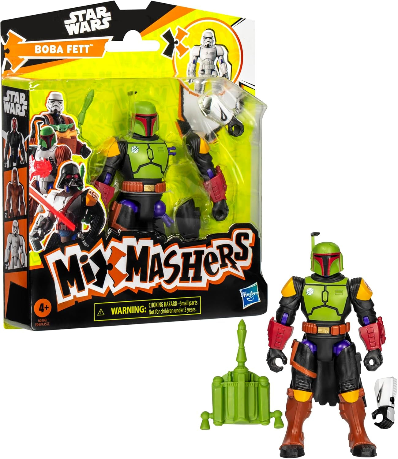 Figuras de acción y accesorios personalizables Mixmashers Boba Fett de Star Wars Figuras de acción Naty Shop