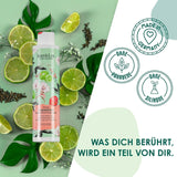 Jean & Len Green Tea & Lime champú hidratante, para cabello normal a graso, 300 ml Ducha y baño Jean & Len Green Tea & Lime