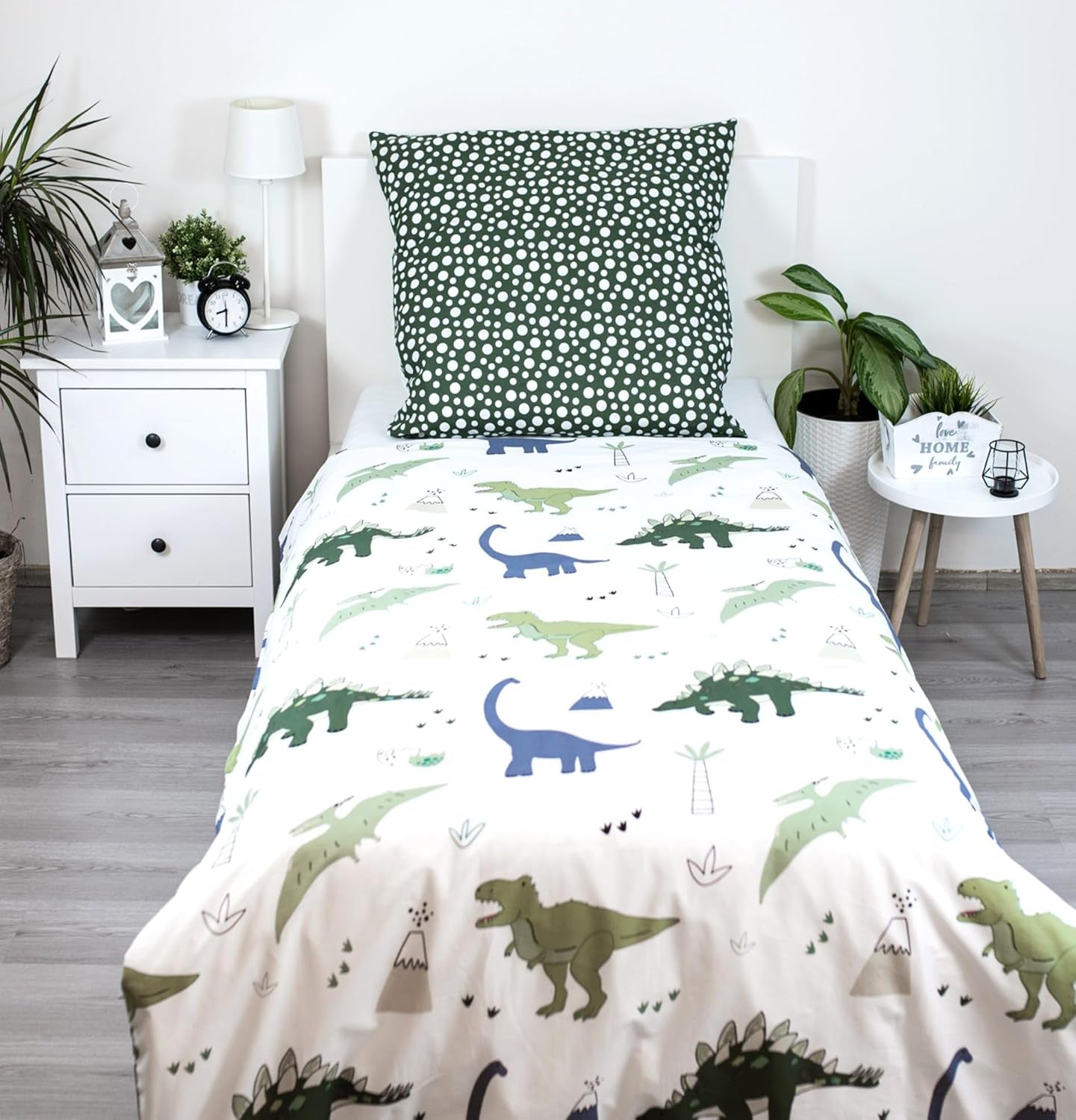 Ropa de cama infantil reversible, Dinosaurios Ropa de cama - infantil Naty Shop