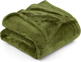 Utopia Ropa de cama Acogedora manta polar [228 x 228 cm, gris] Manta suave, ligera, cálida y esponjosa Manta cómoda y transpirable para cama, sofá, camas y mantas Besuche den Utopia Bedding-Store Oliva 228 x 167 cm