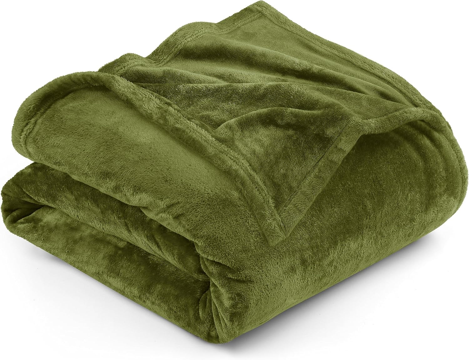 Utopia Ropa de cama Acogedora manta polar [228 x 228 cm, gris] Manta suave, ligera, cálida y esponjosa Manta cómoda y transpirable para cama, sofá, camas y mantas Besuche den Utopia Bedding-Store Oliva 228 x 167 cm