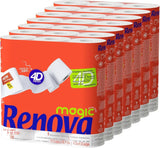 Papel higiénico Renova, 7 paquetes de 9 rollos - 63 rollos en total