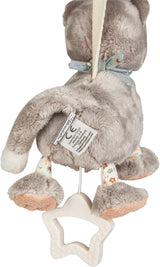 Sterntaler Caja de música S Cat Lilly - Caja de música para bebé de Tela Suave - Juguete de Peluche para que los niños lo aten - Ayuda para Dormir Tiene un Efecto calmante en casa y mientras viaja, Gris Juguetes Bebe Naty Shop