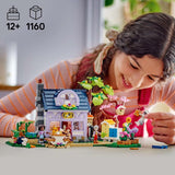 LEGO Friends Casa y jardín de flores Set de construcción El Apicultor Set de juego natural Regalo para niñas mayores de 12 años Set de modelos para construir 4 minifiguras y figuras de animales Gato y conejo 42669 Juegos de construcción Besuche den LEGO-Store