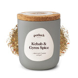 Comida compartida | Especias para kebab y gyros | Gewürzzubereitung im Keramiktopf | 50g | Vegano, sin gluten y con ingredientes naturales