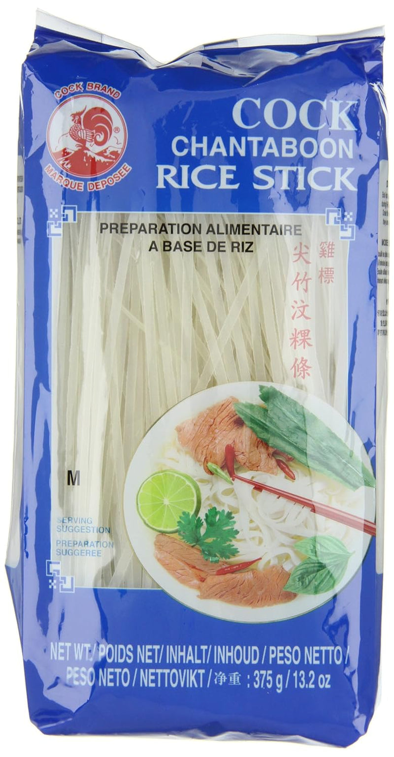 Fideos de arroz Cock, 3 mm, grado 1 (1 paquete x 375 g)