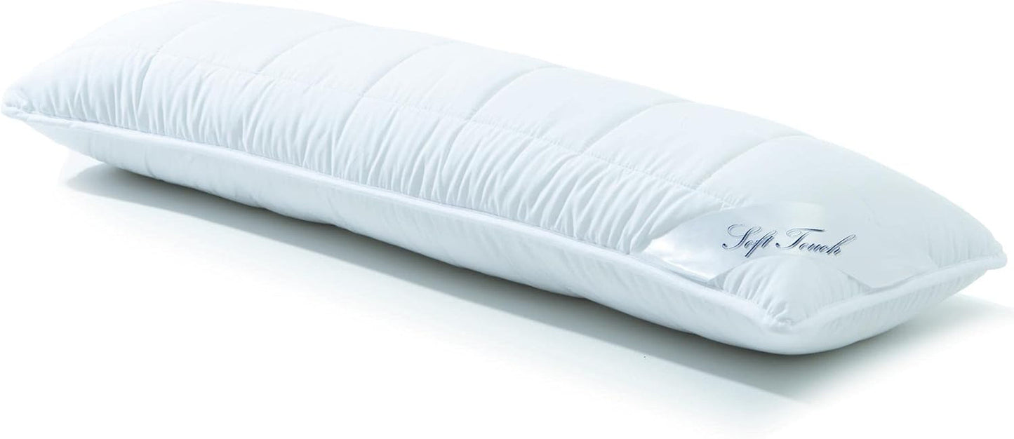 Almohada para dormir de lado 40 X 145 Cm almohada de lactancia con cierre de cremallera 1500G Climatizador Almohadas estándar Oeko-Tex Naty Shop