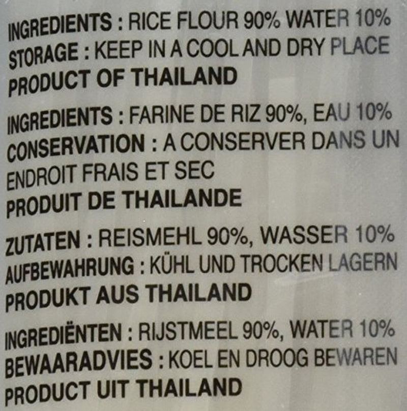 Fideos de arroz Cock, 3 mm, grado 1 (1 paquete x 375 g)