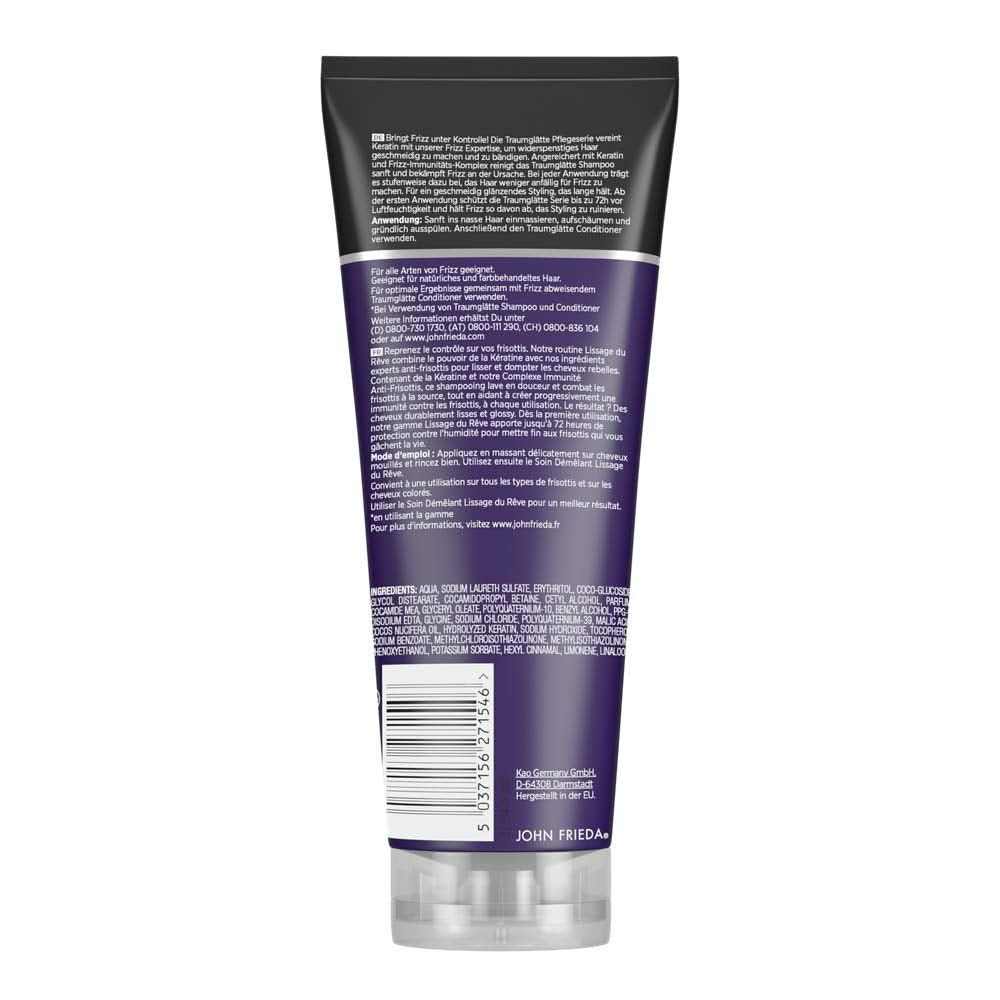 John Frieda - Champú Suavizante Frizz Ease Dream, 250 ml Ducha y baño Naty Shop
