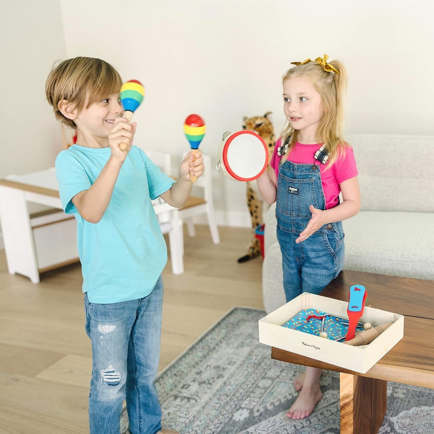 Melissa & Doug Una banda en una caja | Juguetes educativos | Juguetes musicales para niños | 3+ | Regalo para niño o niña Naty Shop Baby Toys