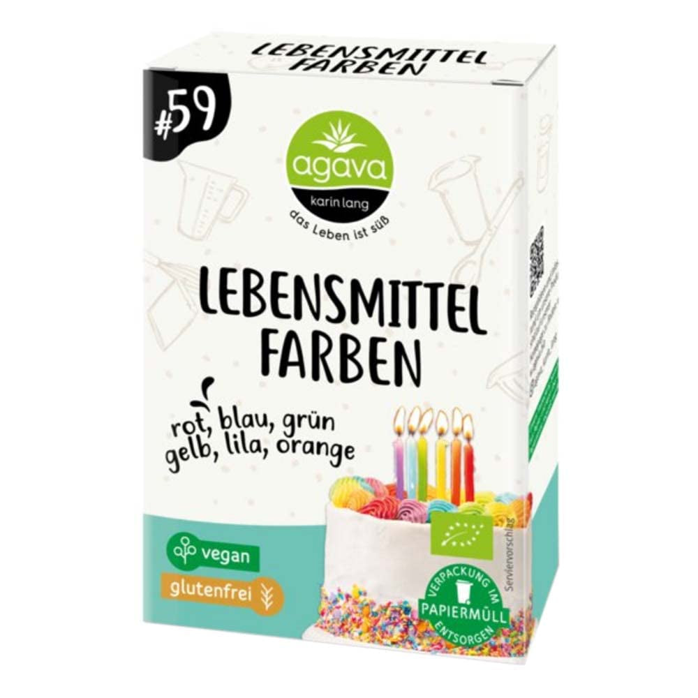 Colorante alimentario 6 x 8 g