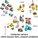 LEGO Classic Set de construcción de dinosaurios creativos con modelos de animales y figuras hechas de ladrillos, experiencia de juego imaginativo, regalo para niños y niñas de 5 años, incluidos T.Rex y Triceratops 11041 Juegos de construcción Besuche den LEGO-Store