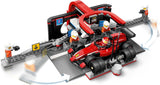 LEGO City Parada en boxes de F1 con equipo y Ferrari Speedster - Set de parada en boxes de Fórmula 1 con 1 piloto de carreras y 4 minifiguras mecánicas - Coche de carreras de juguete para niños y niñas mayores de 6 años - 60443 Juegos de construcción Beuche den LEGO-Store